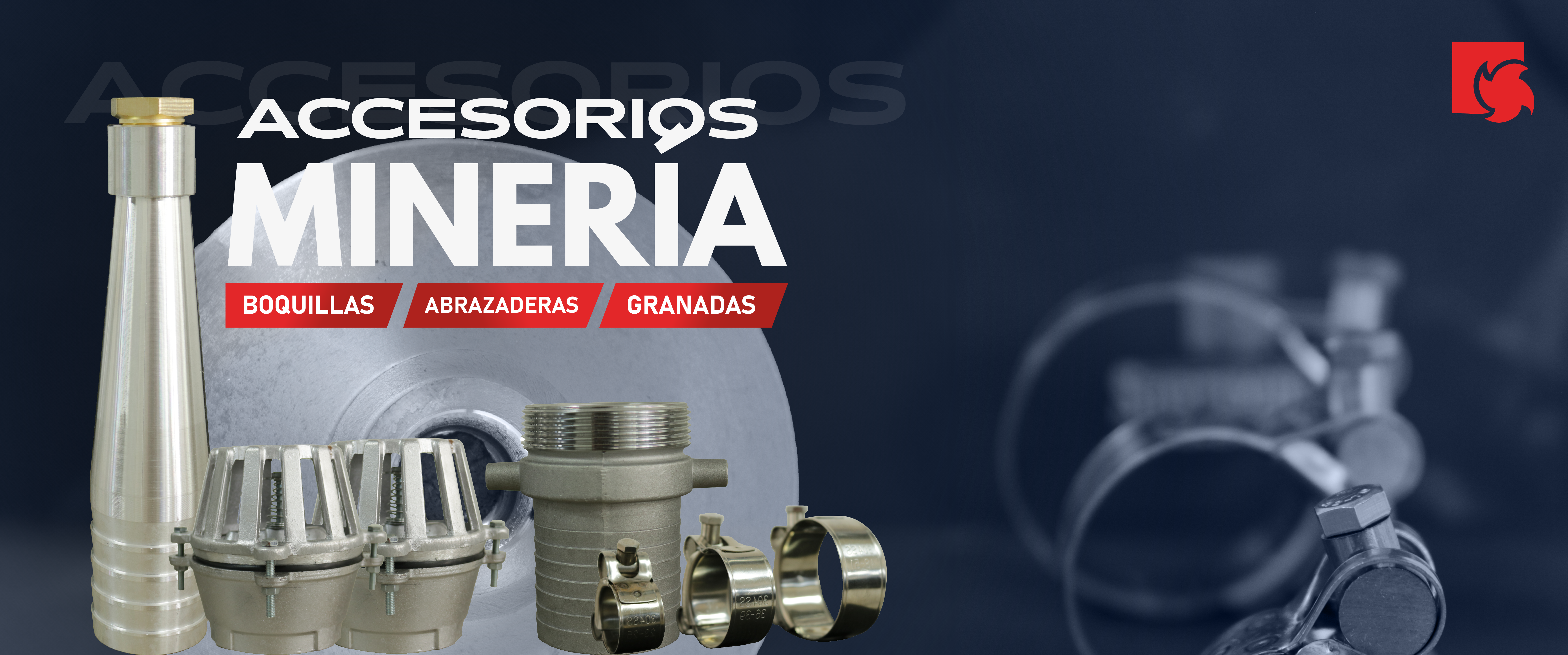 Banner website accesorios minería